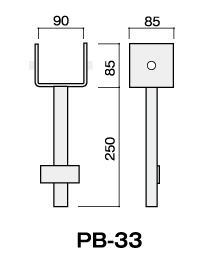Ｚマーク　柱脚金物