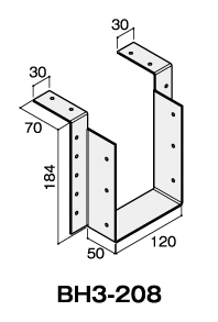 Ｃマーク 梁受け金物(接合具同梱)